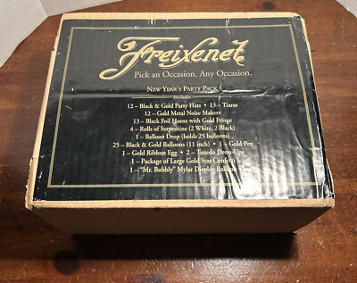 Freixenet Party Any Occasion New Year Vintage Undated Party Box