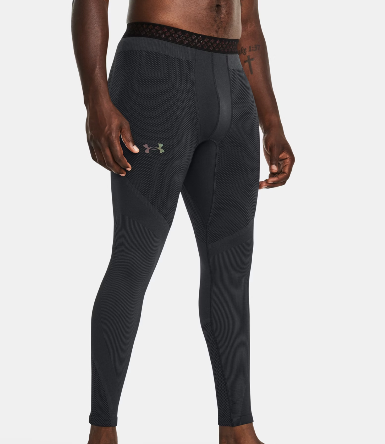 Under Armour Rush Coldgear Compression Leggings 1379284 Mens Size M-L