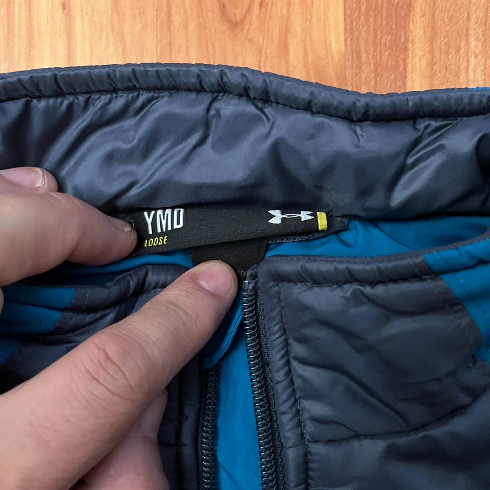 Chaleco acolchado Under Armour juvenil color azul/gris talla juvenil M Foto 3 de 4