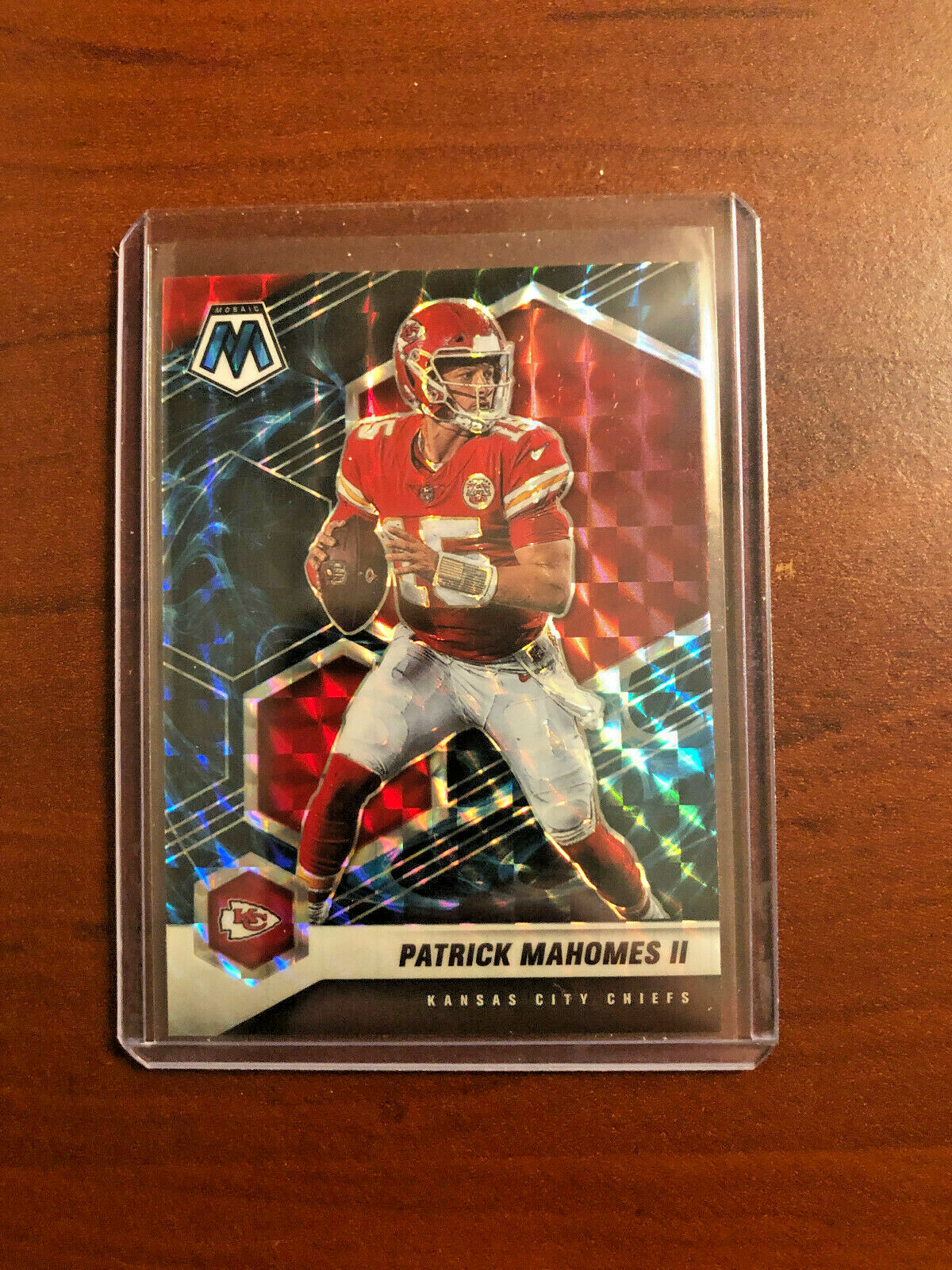 2021 Panini Mosaic Football PATRICK MAHOMES GENESIS Prizm #1 SSP