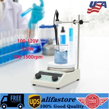 Tabletop Electric Magnetic Stirrer Lab Stir Mixer Stirrer Plate 100-1500 rpm