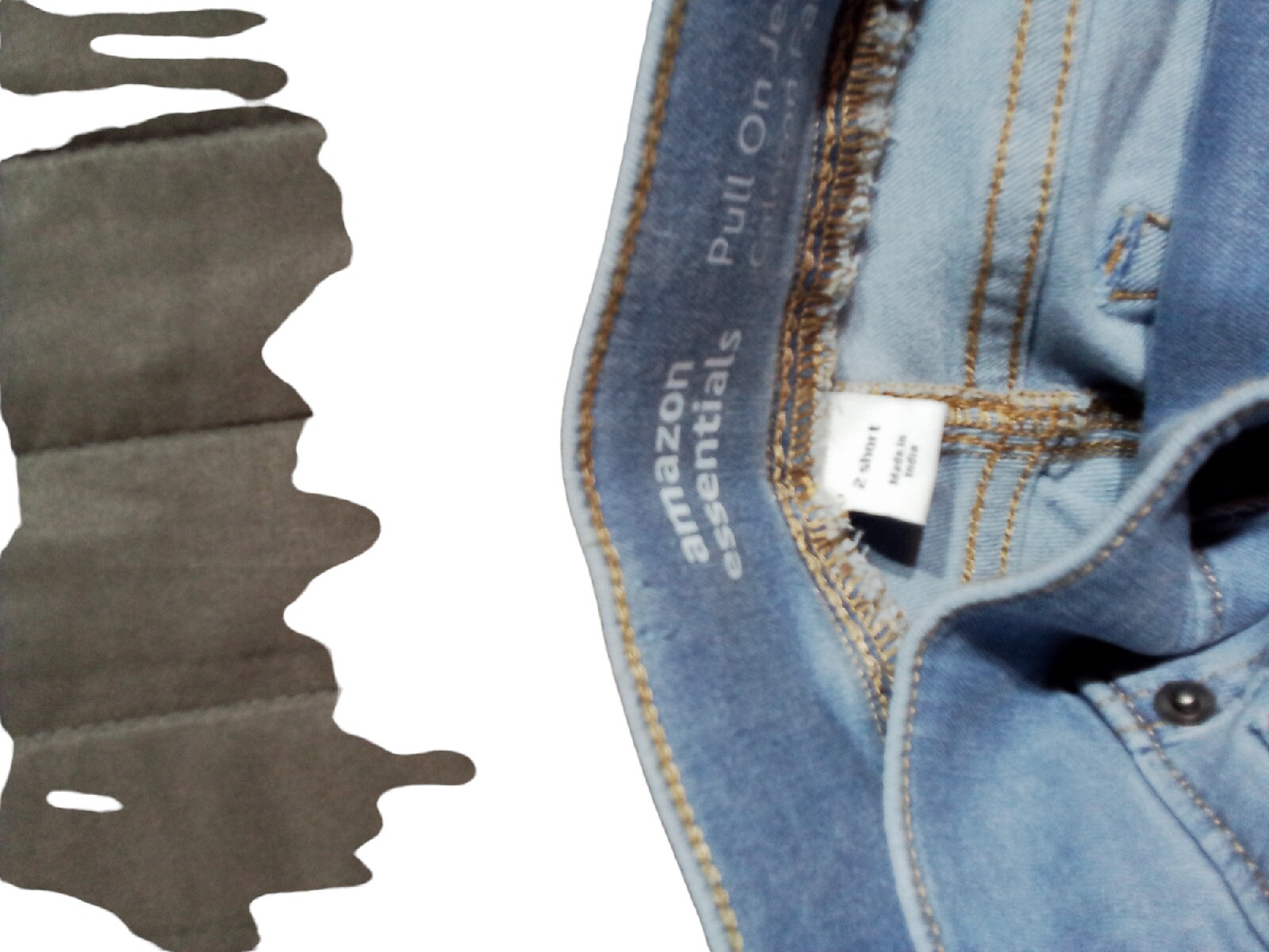 Women's Amazon Essential Pull On Jeggings Size Two Short New In Package thumbnail 17