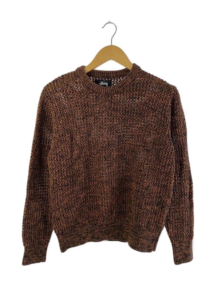 STUSSY 22AW 2 tone loose gauge sweater S cotton BRW 117136 | eBay