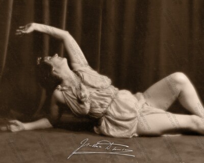 RARE ISADORA DUNCAN Dance Legend Tragic Destiny  8''x10'' Photograph Autograph RP