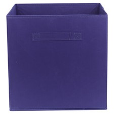 4 or 6pc Foldable Fabric Cube Storage Boxes Collapsible Kids Toys Organiser