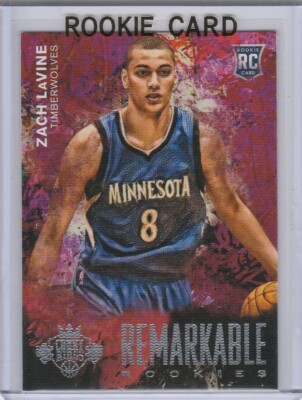 ZACH LaVINE ROOKIE CARD Court Kings INSERT RC Basketball Minnesota