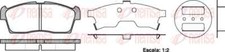 Kits de frein Daihatsu COPEN