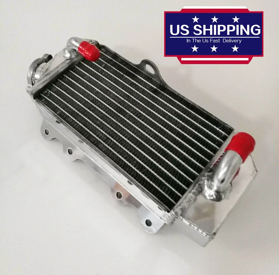 Radiador de refrigeración para Yamaha YZ85 2002-2021 2003 2004 2005 2006 07 08 09 pulido Foto 2 de 4
