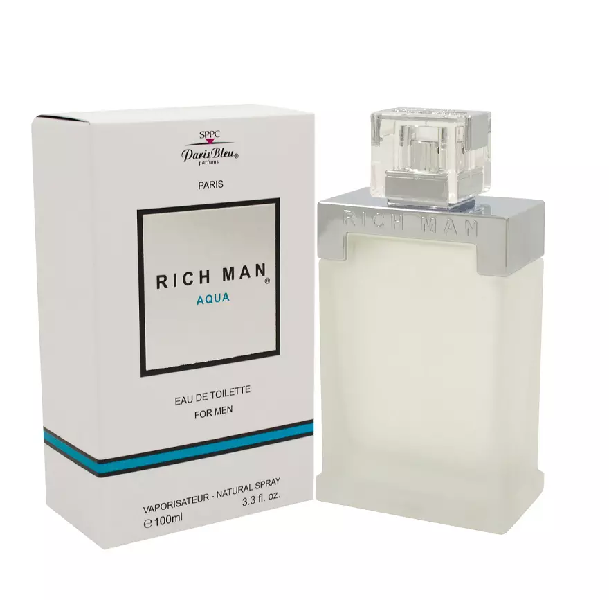 Rich Man Aqua 3.3 EDT Sp Men, New