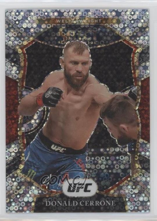 2021 Panini Select UFC Concourse Disco Prizm Donald Cerrone #62 09wc