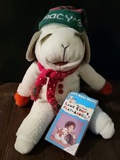 Vintage Macy's Lamb Chop Plush Toy 22" La 1993 Shari Lewis VHS LETS MAKE MUSIC