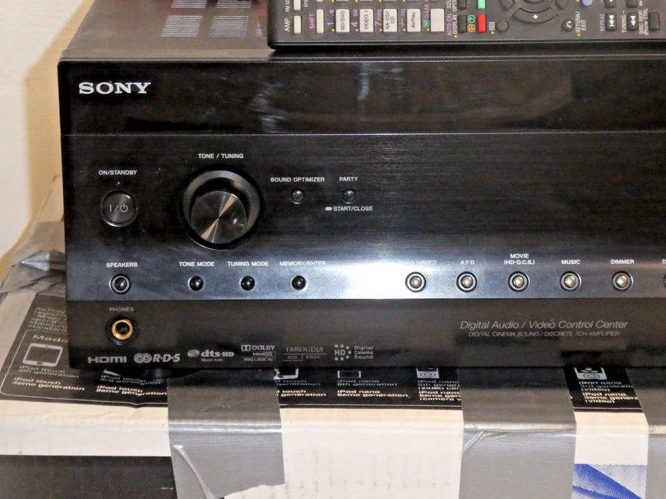 Sony STR-DN1030 7.2 HDMI WLAN AV-Receiver Schwarz in OVP, 2 Jahre Garantie - Bild 2 von 4