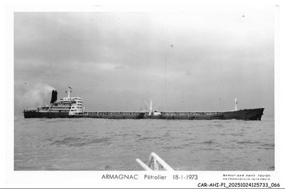 CAR-AHIP1-0034-PETROLIERS - Photo Marius - Armagnac petroleum - 18-1-1973