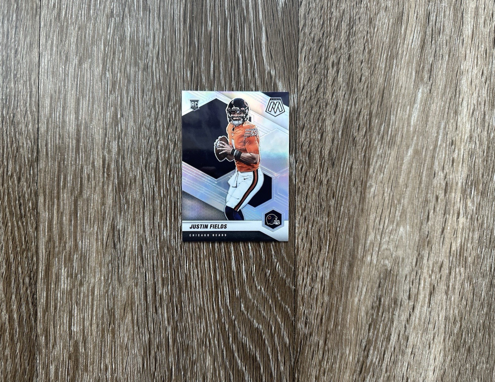 2021 Mosaic JUSTIN FIELDS Variation Silver Prizm Rookie Card No. 304-V