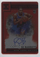 2019-20 Panini Impeccable Stainless Stars Red 20/60 RJ Barrett #ST-RJB Auto 13gc