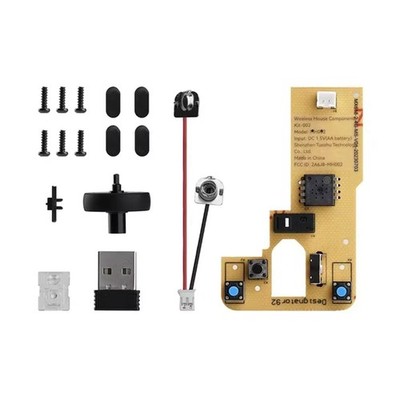 Für Bamboo Lab DIY 3D-Druck-Funkmaus-Kit Modell 002, Computermaus-Komponent7326