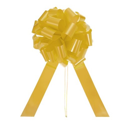 25 Inch Big Car Pull Bow Metallic Giant Bow for Car Decoration, Gold