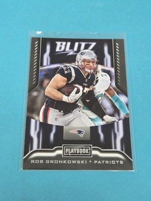 2018 Panini Playbook BLITZ #2 Rob Gronkowski Patriots FOOTBALL Card 2I
