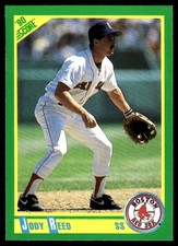 Jody Reed 1990 Score #11 Boston Red Sox MLB READ FREE SHIPPING AutographDen