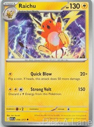 Raichu 056/217 Ascended Heroes Uncommon