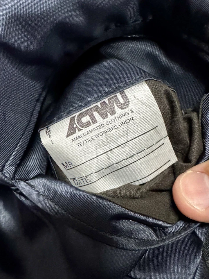 Traje estilo hiedra a rayas tiza 3/2 Brooks Brothers vintage talla 41/42 R Hecho en EE. UU. Foto 4 de 4