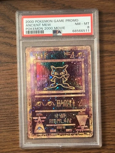 Pokemon Ancient Mew Movie Promo PSA 8 Certification # 68566511