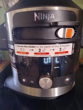 Ninja Foodi 14-in-1 Smart Lid Pressure Air Fryer 7.5L Copper Spare Or Repair