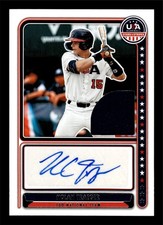 2024 Panini Stars & Stripes NOLAN TRAEGER SIGNATURES MATERIAL AUTO 123/199 NTSNT