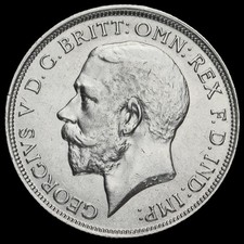 1914 George V Silver Florin, G/EF #3
