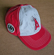 LA Angels '47 Brand Shamrock Patch Clover Adjustable Baseball Hat Cap St Patrick