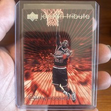 Michael Jordan Card 90’s INSERT RAINBOW HOLO FOIL SSP RARE 🔥 BULLS JERSEY #23