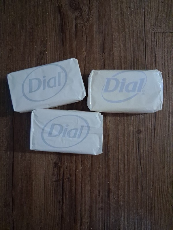 Vintage Dial Soap Bar Lot of 3 Yellow Antibacterial 