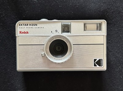 Kodak Ektar H35 Silver Half-Frame 35mm Film Camera