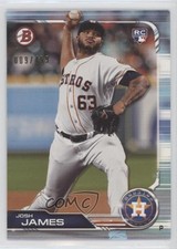 2019 Bowman Sky Blue 9/499 Josh James #87 Rookie RC 0l2