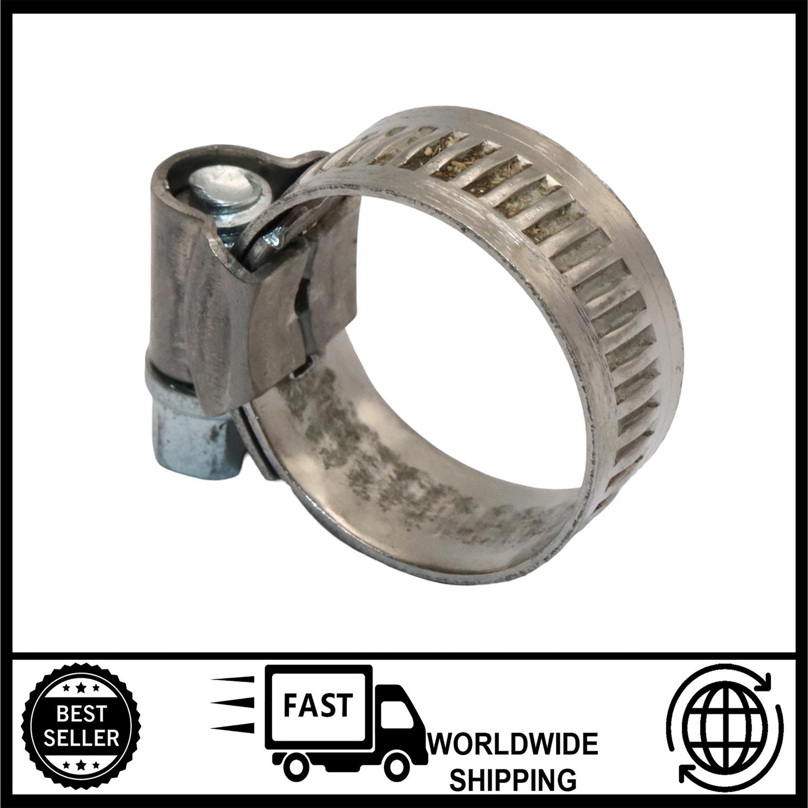 Jubilee Stainless Steel 304 Hose Clip 16mm-22mm 0SS | 13mm Band Pipe Clamp