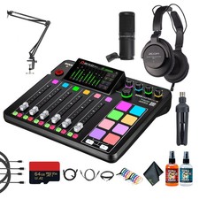 RODE RODECaster Pro II  Headphones  Podcast Microphone  Mic Arm Stand  More
