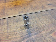 Snap On Socket TMUS121 1/4" Drive 6-Point SAE 3/8" Shallow Universal Socket