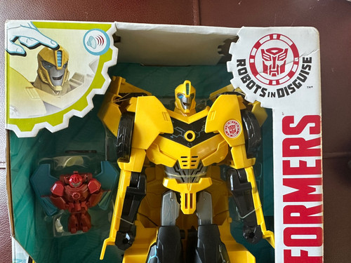 Transformers Robots in Disguise Power Hero Bumblebee con Buzzstrike (Nuevo) - Imagen 5 de 15