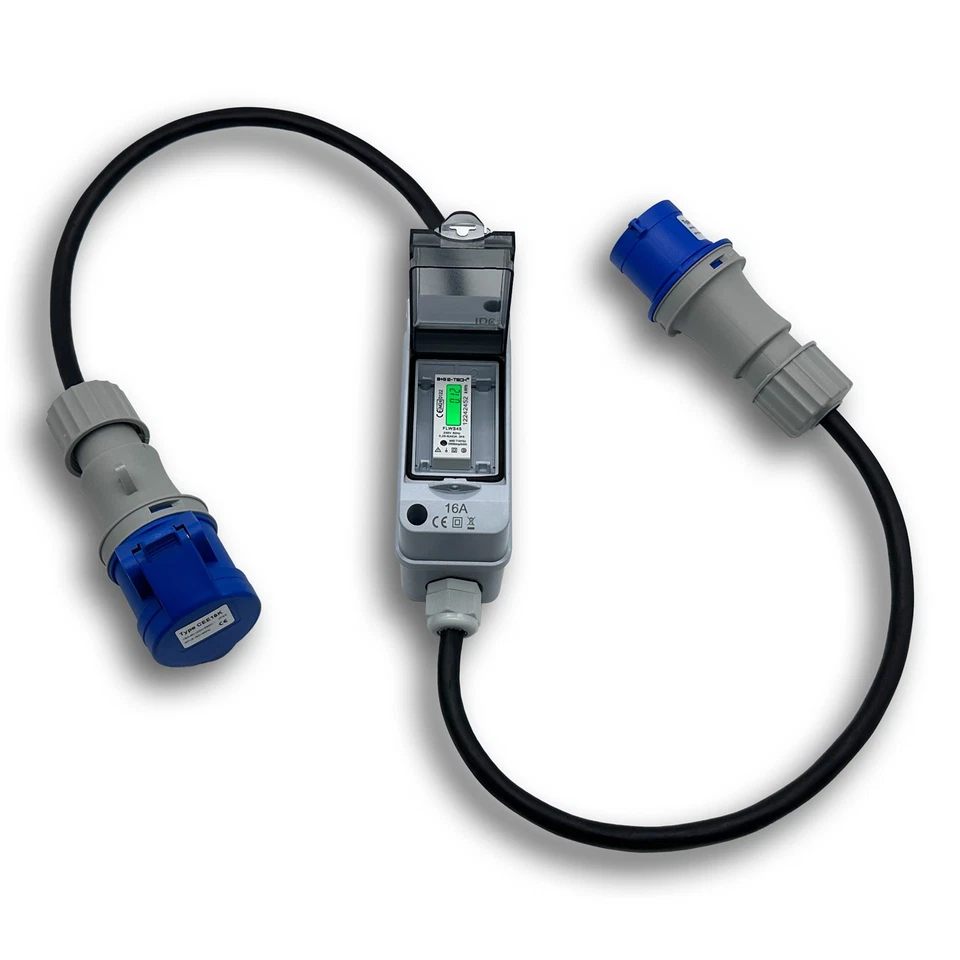 CEE Zwischenzählerbox 3-polig für Camping Garten Baustelle MID geeicht - Bild 2 von 4