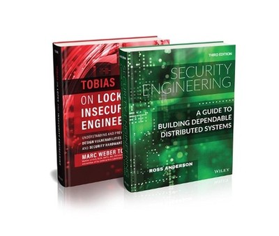 Security Engineering and Tobias on Locks Two-Book Set by Marc Weber Tobias Hardc