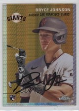 2023 Topps Chrome Platinum Anniversary Prism Refractor Bryce Johnson #20 0c4