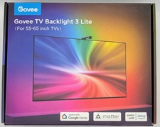 Govee TV Backlight 3 Lite Smart LED for TVs 55-65” H6099 - Sealed - SHIPS FAST