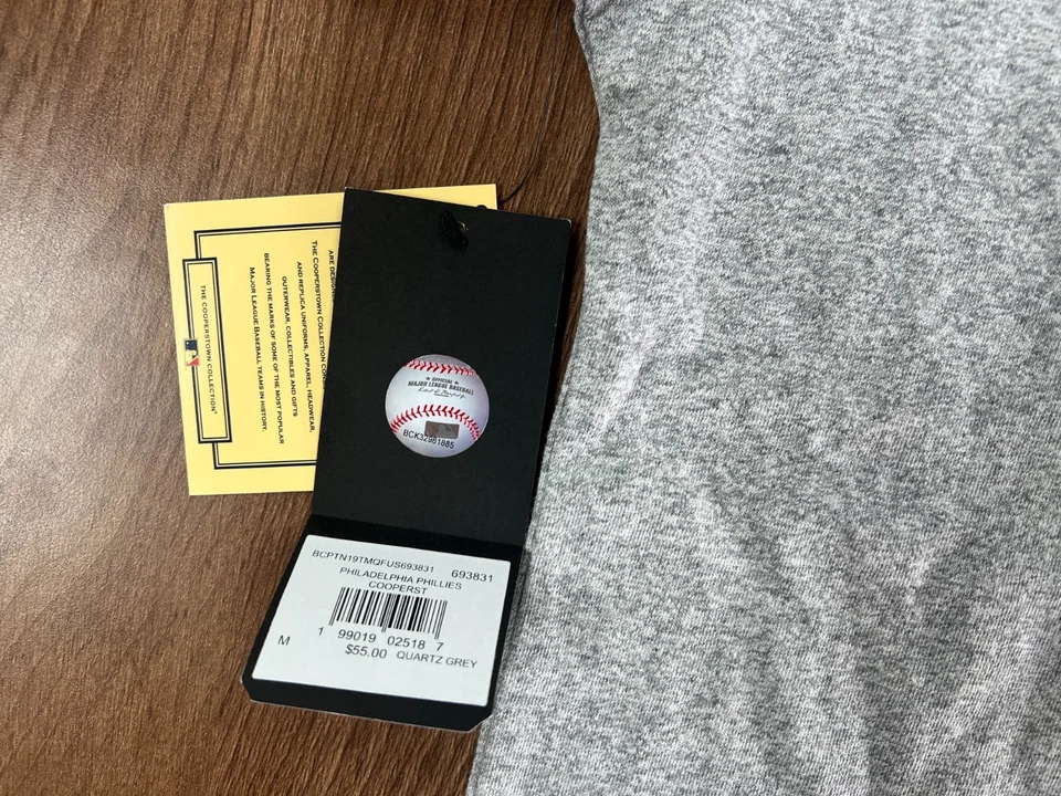 PHILADELPHIA PHILLIES T SHIRT 47 HISTORY LOCK FOUNDATION TEE M NWT 2 SIDED $55 - Image 2 of 4