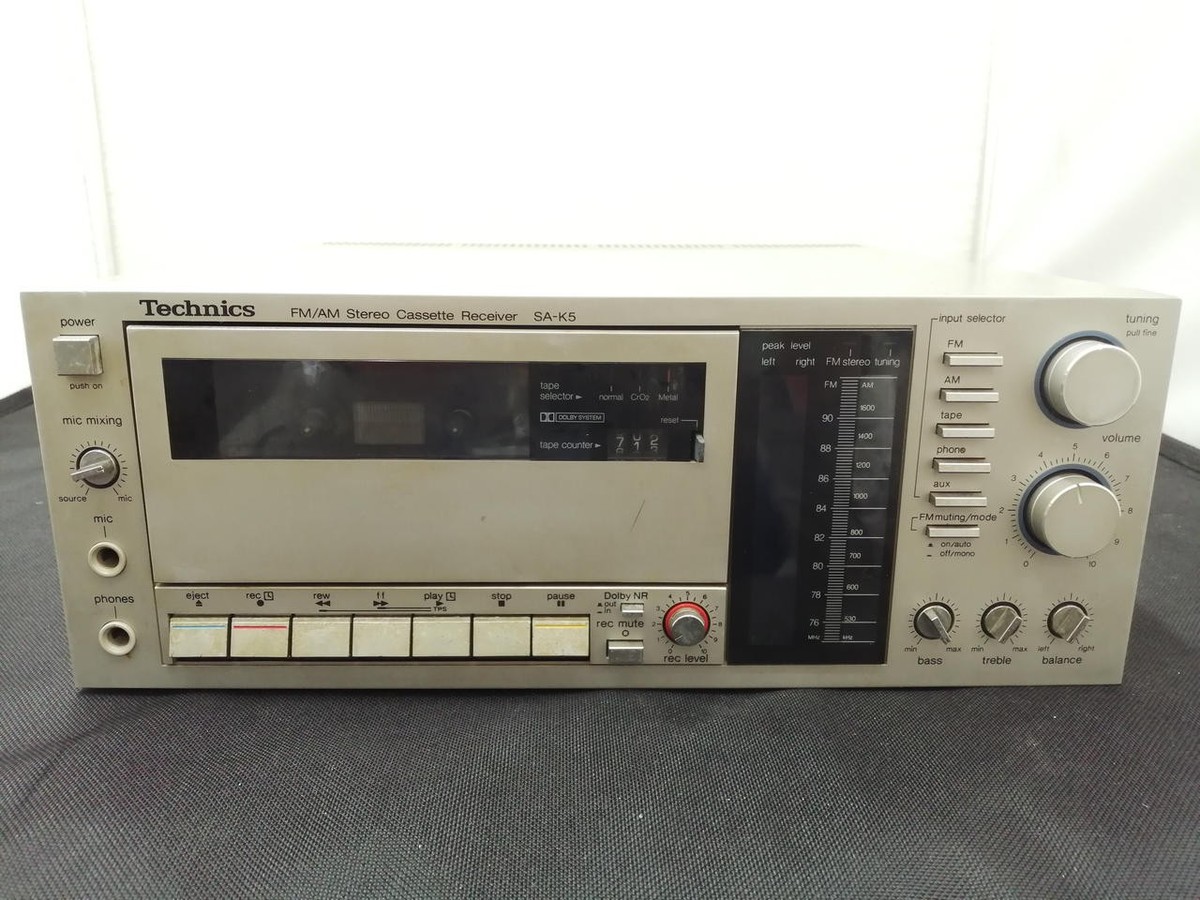 TECHNICS SA-K5 Playback OK!! Cassette deck | eBay