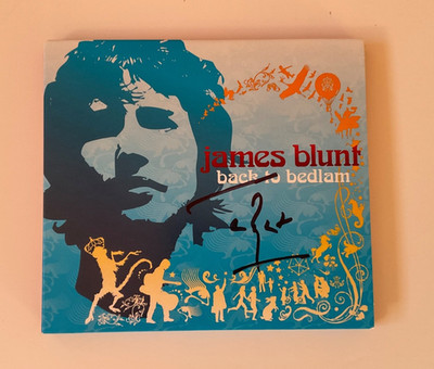 JAMES BLUNT BACK TO BEDLAM *SIGNED* CD. 20TH ANNIVERSARY ALBUM. NEW.