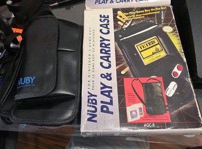 NUBY Play & Carry Case Nintendo Game Boy Tasche mit OVP Vintage
