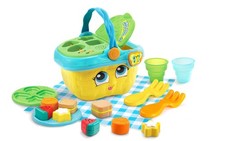 LeapFrog Shapes and Sharing Picnic Basket Frustration Free Packaging , Yellow