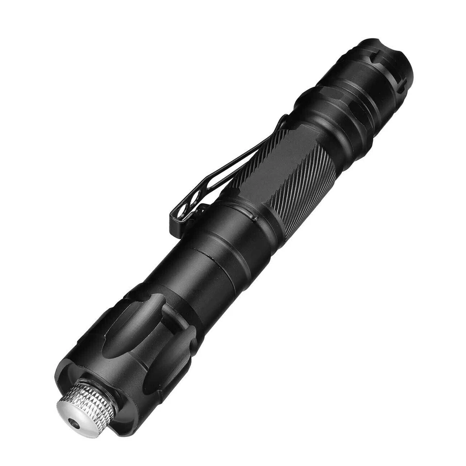 2in1 405nm Blue Purple Laser Pointer Pen Visible Beam Lazer Light + Star Cap - Image 3 of 4