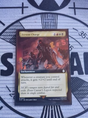 MTG/ Fervent Charge/Fallout/Pip 0477/NM/EN