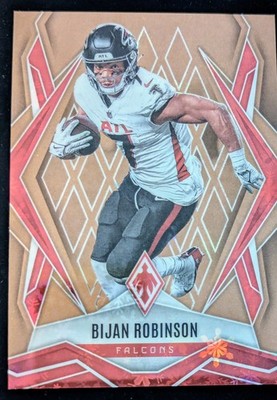 Bijan Robinson - 2025 Panini Phoenix - #112 Bronze Winter /50